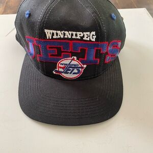 Vintage NHL Starter Winnipeg Jets Black Cap